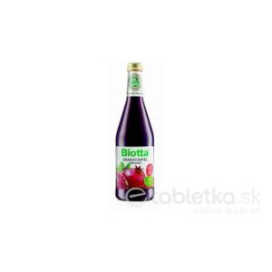 Biotta BIO šťava granátové jablko 500ml