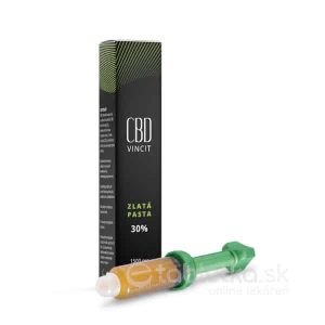 CBD VINCIT zlatá pasta 30% 5ml