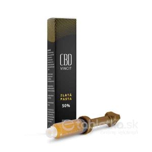 CBD VINCIT zlatá pasta 50% 5ml