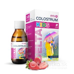 DELTA COLOSTRUM sirup JAHODA KIDS 1x125ml