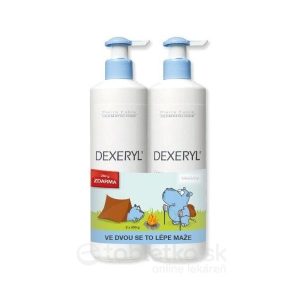 DEXERYL CREME EMOLLIENTE (DUO) krém zvláčňujúci, emolienčný 2x500 g darčeková sada