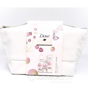DOVE VIANOCE kazeta RELAXING CARE sprchový gél 250ml,telové mlieko 250ml,atiperspirant 150ml+kozmetická taška