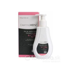 DermoXEN 4 Girls intímny čistiaci gél pre dievčatá 125 ml