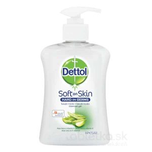 Dettol tekuté mydlo Aloe Vera a vitamín E – 250ml