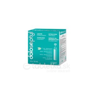 Doloseptyl ústna voda pre citlivé ďasná, bez alkoholu 10x10 ml