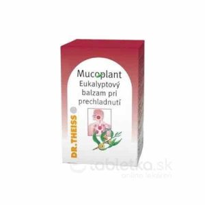 Dr. Theiss Mucoplant Eukalyptový balzam pri prechladnutí 50 g