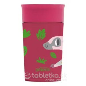 Dr.BROWN´S HRNČEK CHEERS JUNGLE 300 ml 9M+, červený, 360°, bez držadiel 1 ks