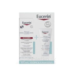 Eucerin Kazeta ATOPI CONTROL Acute krém 40 ml+ krém na ruky 75 ml (Vianoce 2021) 1×1 set