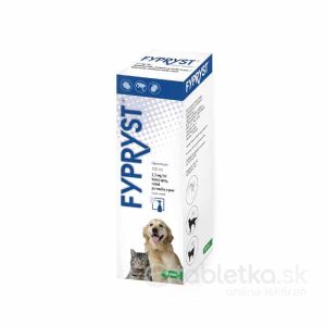 Fypryst sprej (2,5 mg/ml) roztok pre mačky a psy 100ml