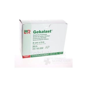 GEKALAST HYDROF. ELAST. FIXAČNÝ OBVAZ 8cmx4m 1×20 ks