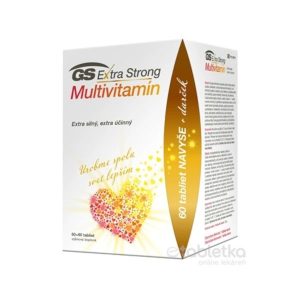 GS Extra Strong Multivitamín darček 2021 tbl 60+60 navyše