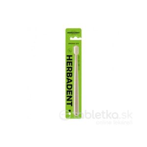 HERBADENT Original ECO zubná kefka, stredne tvrdá 1 ks