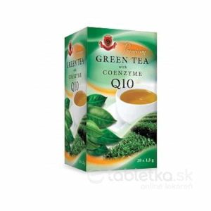 HERBEX Premium GREEN TEA S Q10 zelený čaj 20×1,5 g