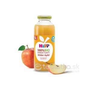 HiPP 100 % BIO Jablková šťava (od ukonč. 4. mesiaca) 330 ml