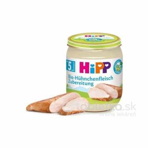 HiPP Príkrm BIO Morčacie mäso – pyré mäso (od ukončeného 4. mesiaca) 125 g