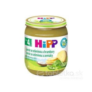 HiPP Príkrm BIO Špenát so zeleninou a zemiakmi zeleninový (od ukonč. 4. mesiaca) 125 g