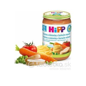 HiPP Príkrm Cestoviny kura so zeleninou (od ukonč. 12. mesiaca) 1×220 g