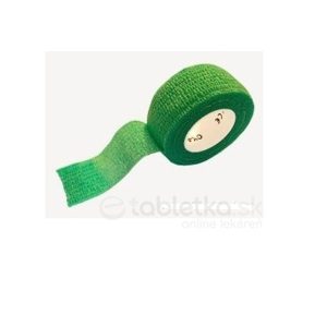 MEDIC Bandáž Finger Zelená 2,5cm x 4,5m, elastická náplasť 1 ks