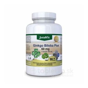 JutaVit Ginkgo Biloba Plus 60 mg + horčík 150 mg 1×90 cps