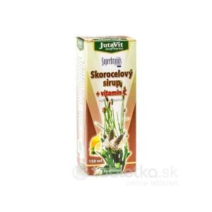 JutaVit Skorocelový sirup + vitamín C 150 ml