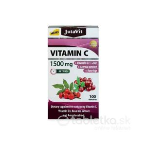 JutaVit Vitamín C 1500 mg 100 tbl