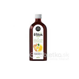 LEROS 100% ŠŤAVA ZÁZVOR CITRÓN 250 ml