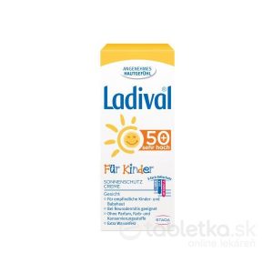 Ladival PRE DETI FACE SPF 50+ krém (na opaľovanie 1×50 ml)