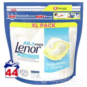 Lenor Sensitive pracie kapsule 44 ks