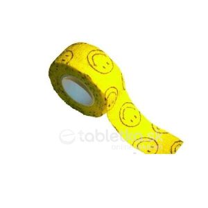 MEDIC Bandáž Finger Smajlík 2,5cm x 4,5m, elastická náplasť 1 ks