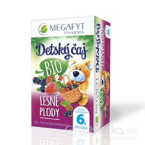 MEGAFYT Detský čaj BIO LESNÉ PLODY ovocný čaj (od ukonč. 6. mesiaca) 20x 2g (40 g)