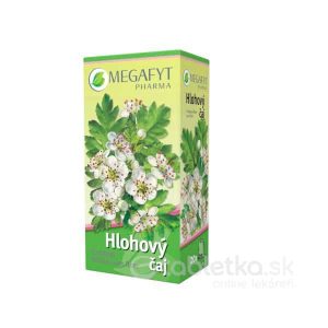 MEGAFYT Hlohový čaj spc (záparové vrecúška) 20×1,5 g (30 g)