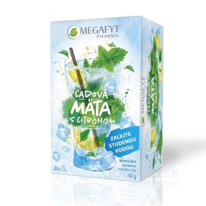 MEGAFYT Ľadová mäta s citrónom bylinná zmes 20×2 g (40 g)