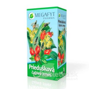 MEGAFYT Priedušková čajová zmes spc (záparové vrecúška) 20×1,5 g (30 g)