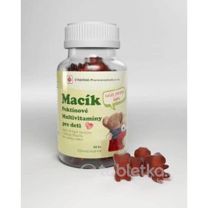 Macík pektínové multivitamíny pre deti 90 tbl.