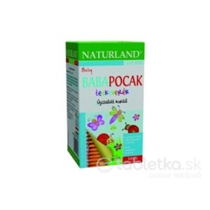 NATURLAND Čaj z bylinnej zmesi pre dojčatá nálevové vrecúška 20×1 g (20 g)