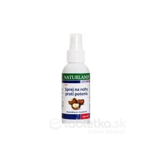 NATURLAND SPREJ NA NOHY PROTI POTENIU 1×100 ml