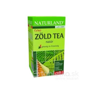 NATURLAND ZELENÝ ČAJ 20×1,5 g (30 g)