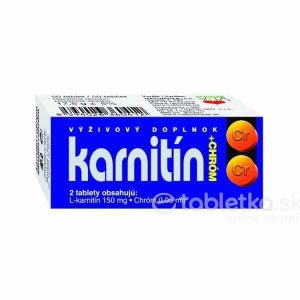 NATURVITA KARNITÍN + CHRÓM 50 tabliet