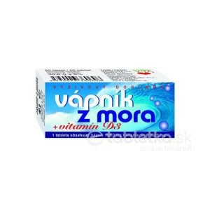 NATURVITA VÁPNIK Z MORA + vitamín D3 60 tabliet