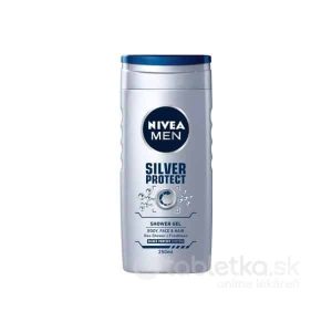 NIVEA MEN SPRCHOVÝ GÉL Silver protect 250 ml