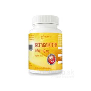 NUTRICIUS Betakarotén EXTRA 15 mg tbl 1×30 ks