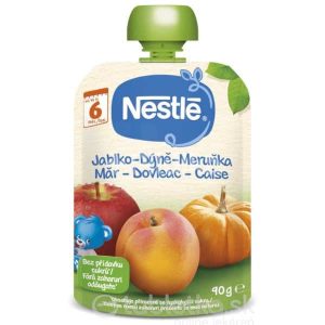 Nestlé Jablko Tekvica Marhuľa kapsička, ovocno-zeleninová desiata (od ukonč. 6. mesiaca) 1×90 g