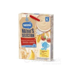 Nestlé Mliečna kaša PŠENIČNO-OVSENÁ Jahoda–banán Nature´s selection (od ukončeného 6. mesiaca) 1×250 g