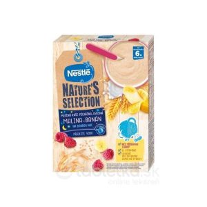 Nestlé Mliečna kaša PŠENIČNO-OVSENÁ Malina-banán Nature´s selection (od ukončeného 6. mesiaca) 1×250 g
