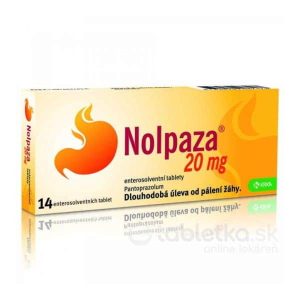 Nolpaza 20mg 14 tabliet