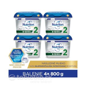 Nutrilon 2 ProFutura Nová mliečna výživa 4x800g