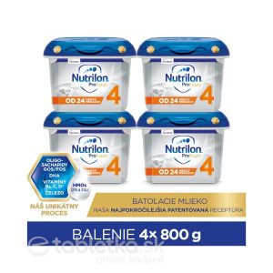 Nutrilon 4 ProFutura Nová mliečna výživa 4×800 g