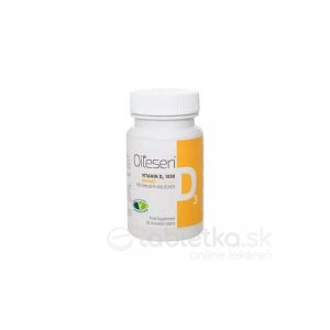 Oilesen VITAMÍN D3 1000 žuvacie tablety, 80 tbl