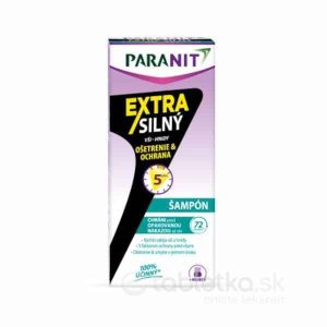 PARANIT extra silný šampón proti všiam 100ml+hrebeň