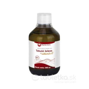 Pharma Activ Tekuté železo Fe + Vitamín C 1×300 ml